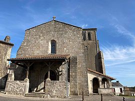 Eglise Saint-Hilaire d'Azay-sur-Thouet - Agrandir l'image (fenêtre modale)